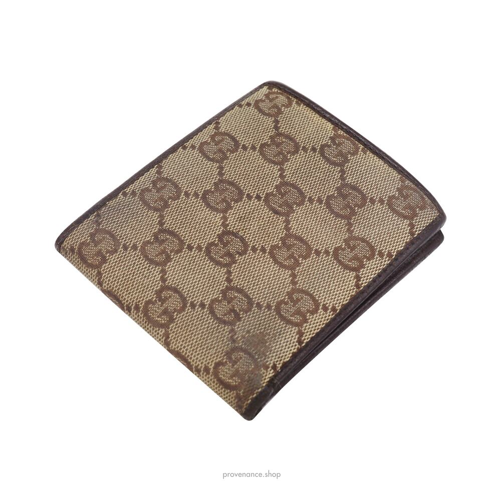 🔴 Gucci GG Canvas Bifold Wallet - Picture 3 of 9